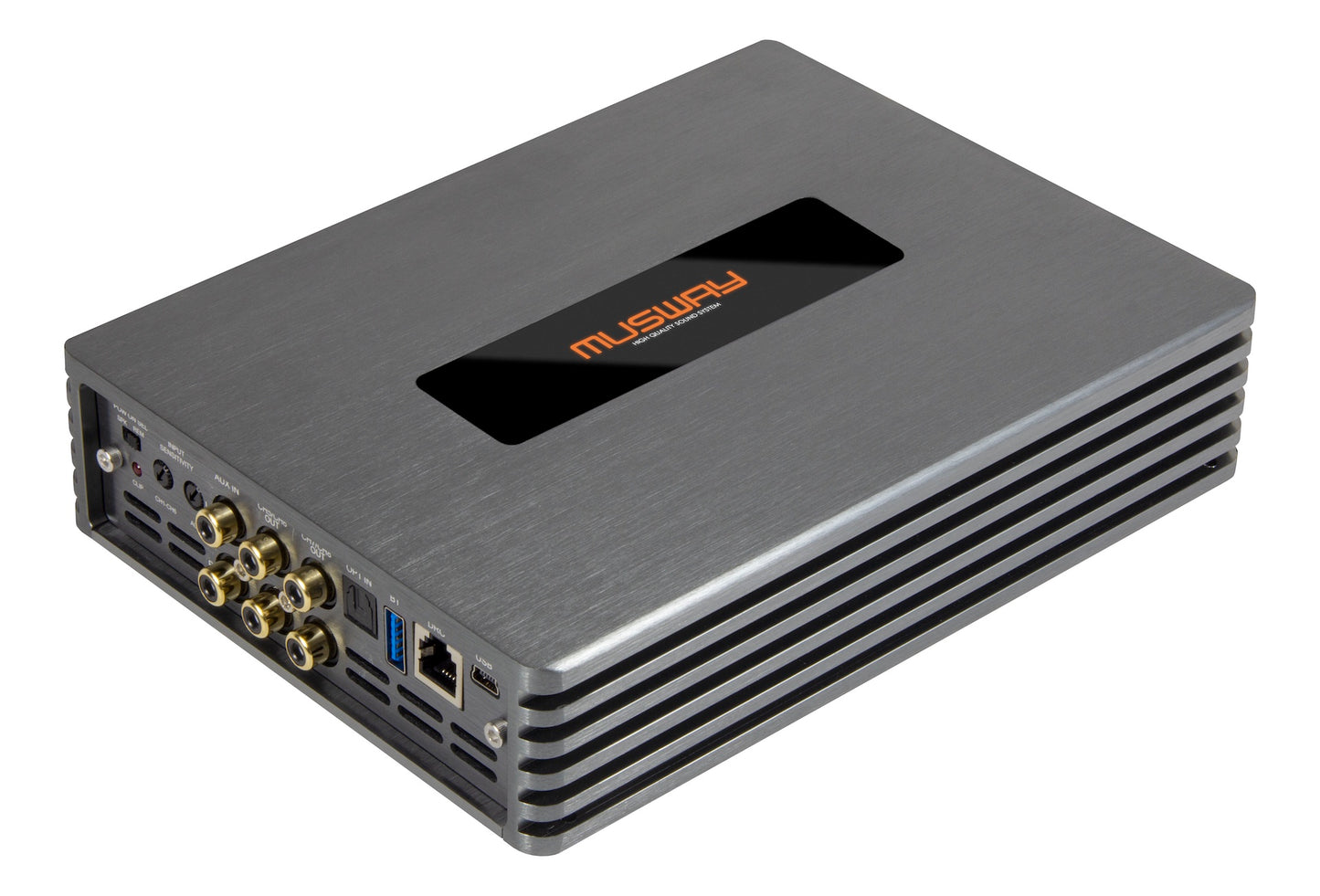 MUSWAY Digital 4-Kanal AMP mit 8-Kanal DSP M4+v3
