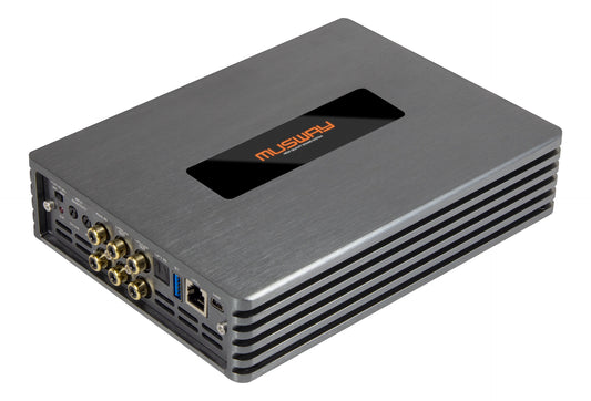 MUSWAY Digital 4-Kanal AMP mit 8-Kanal DSP M4+v3