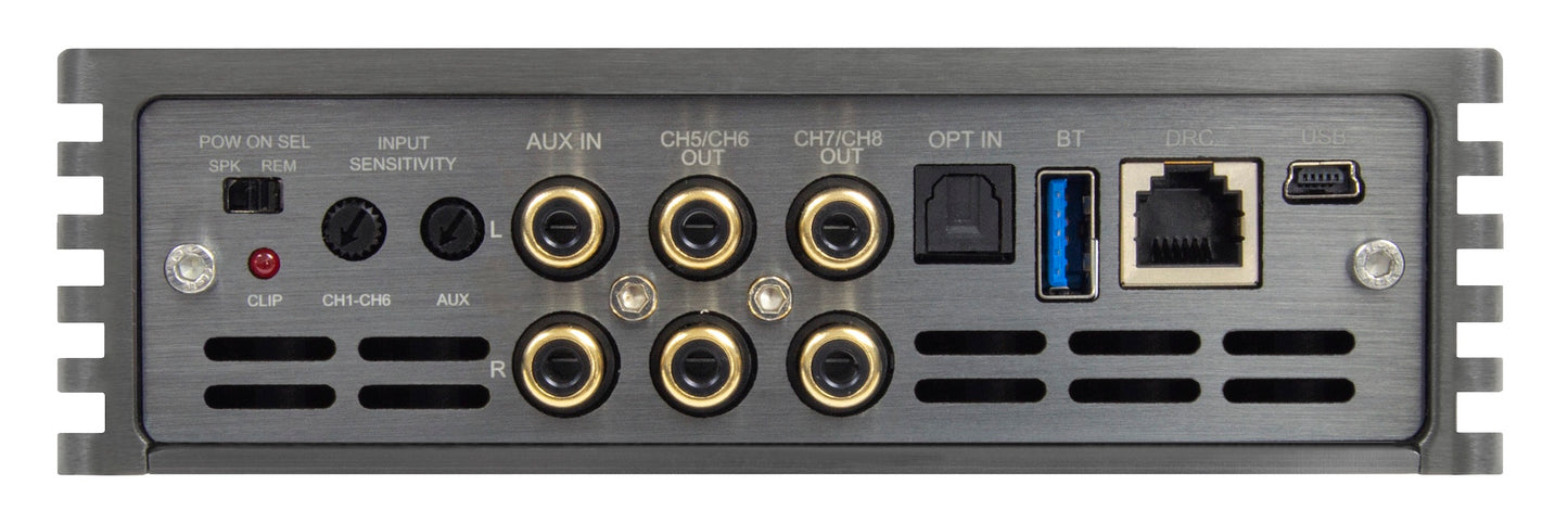MUSWAY Digital 4-Kanal AMP mit 8-Kanal DSP M4+v3