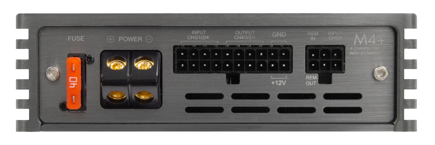 MUSWAY Digital 4-Kanal AMP mit 8-Kanal DSP M4+v3