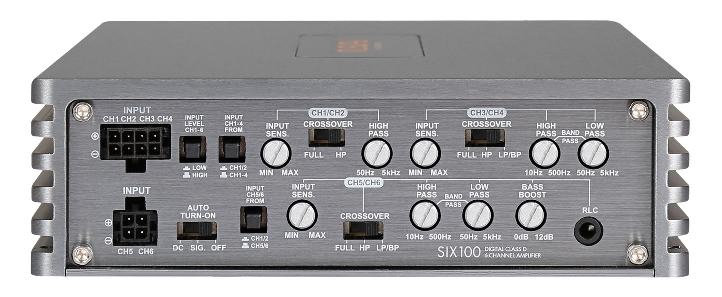 MUSWAY Digital 6-Kanal AMP SIX100