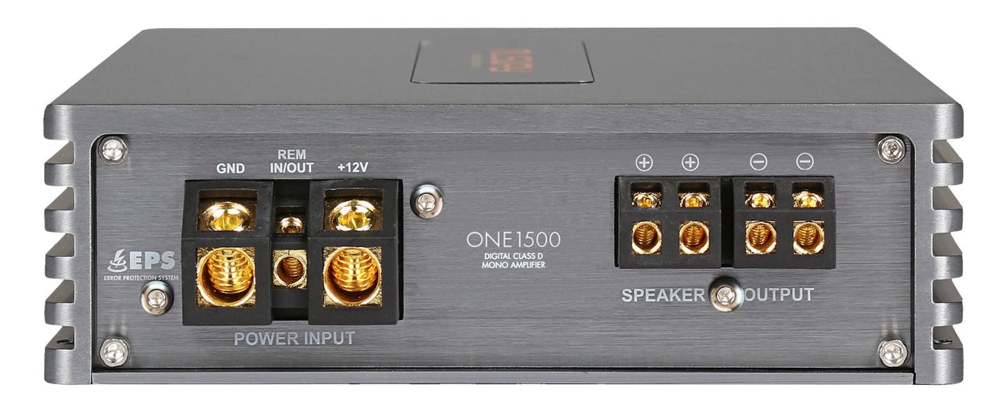 MUSWAY Digital 1-Kanal AMP ONE1500