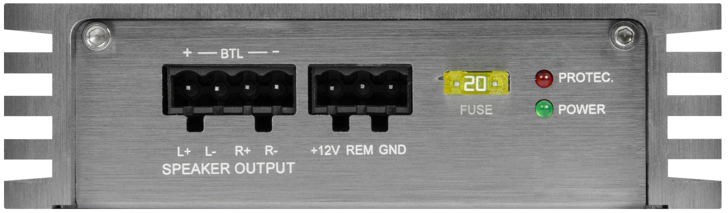 MUSWAY Digital 2-Kanal AMP P2