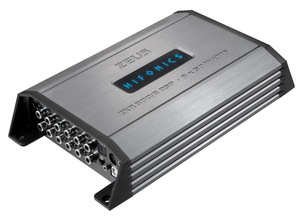 ZEUS POWER 8CH Class-D Amp ZXR800/8 DSP | 8-Kanal Ultra Class-D Verstärker | 800 Watt RMS