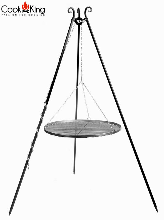 Schwenkgrill 180 cm - Grillrost aus Rohstahl 70 cm