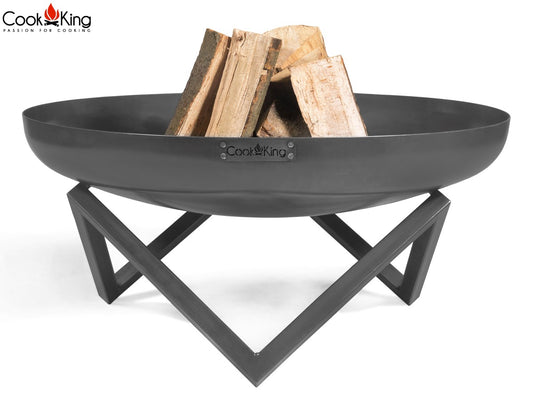 Feuerschale „SANTIAGO“ 60 cm Für Garten Und Terrasse