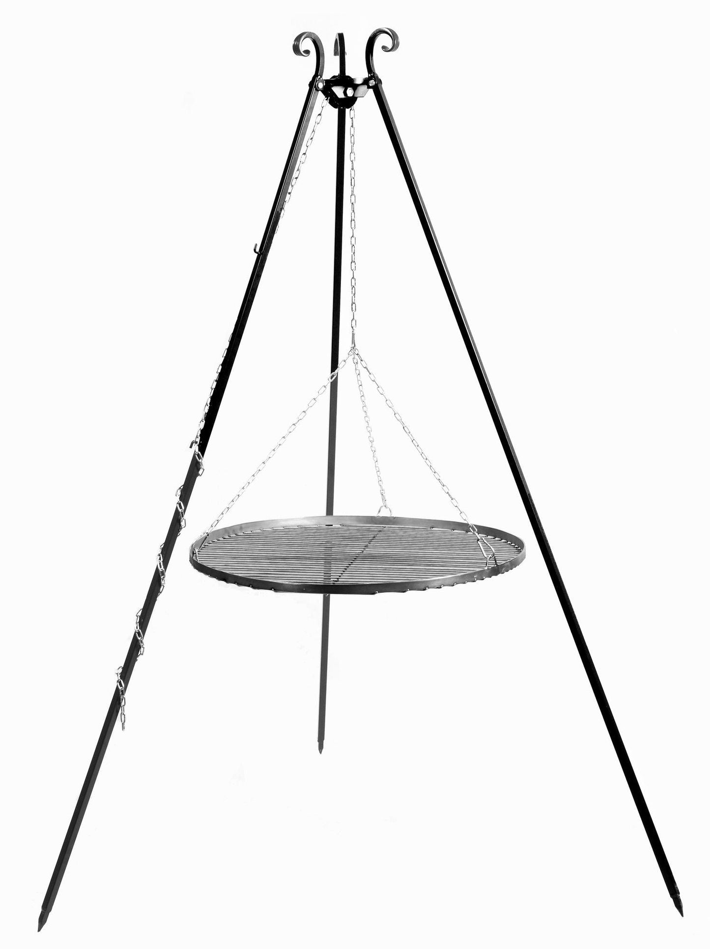 Schwenkgrill 180 cm - Grillrost aus Rohstahl 70 cm