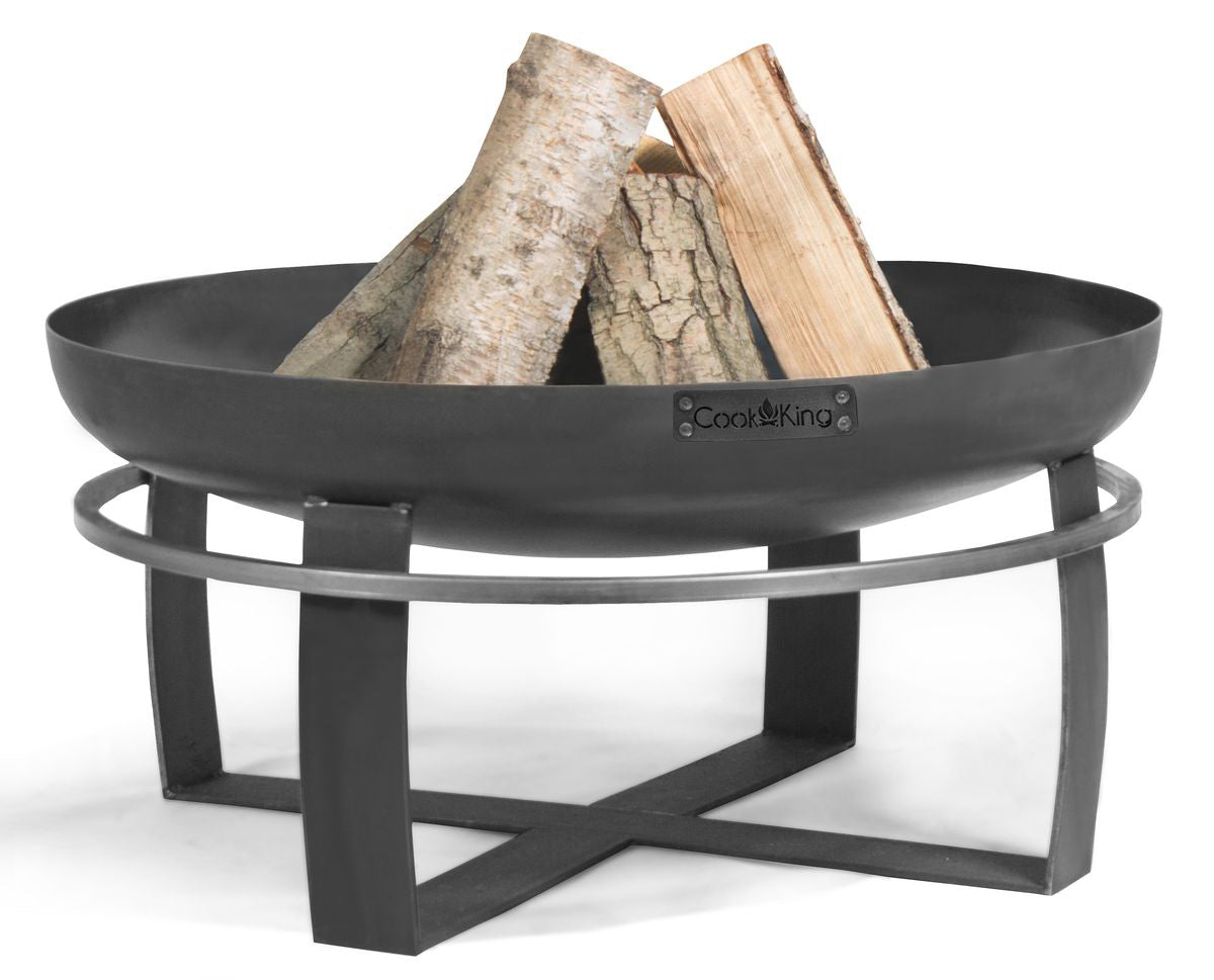 Feuerschale „VIKING“ 80 cm Aus Naturstahl Hohe Qualität