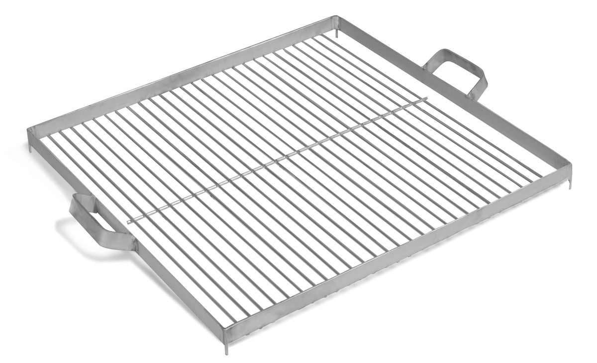 Grillrost aus Edelstahl 50x50 cm für Feuerschale 70 cm