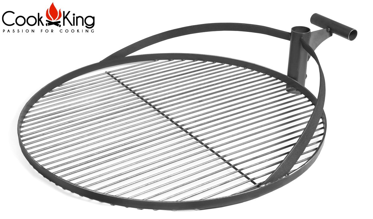 Multifunktionale Feuerschale Premium „BANDITO“ 80 cm, mit Grillrost 70 cm