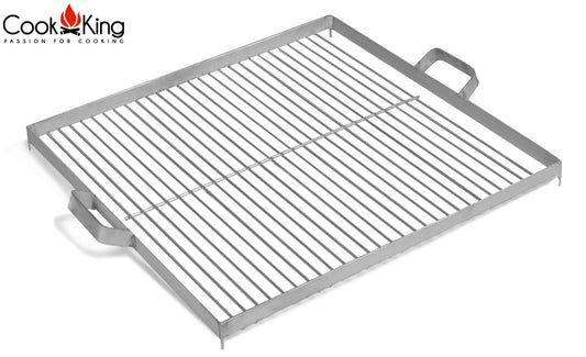 Grillrost aus Edelstahl 44x44 cm für Feuerschale 60 cm