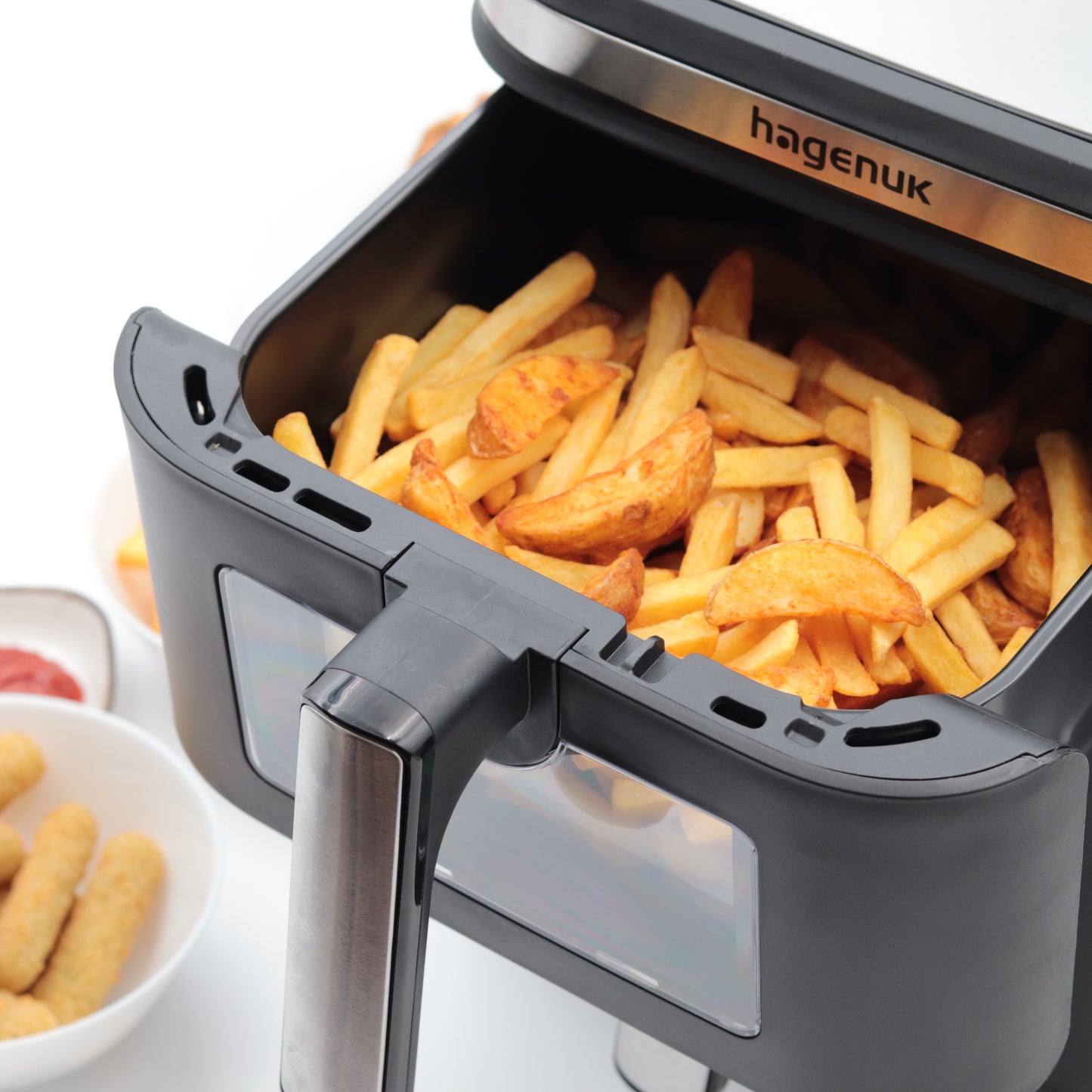 Doppel Heißluftfritteuse 2800 Watt