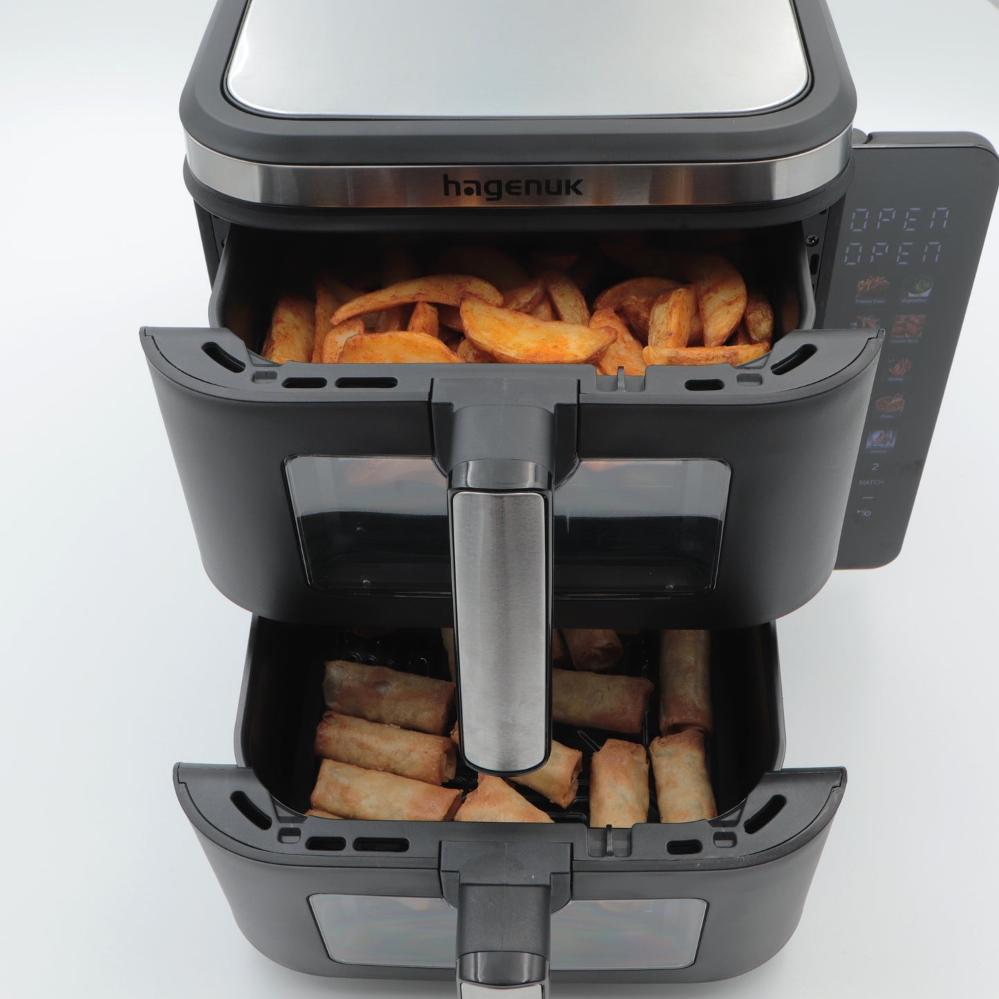 Doppel Heißluftfritteuse 2800 Watt