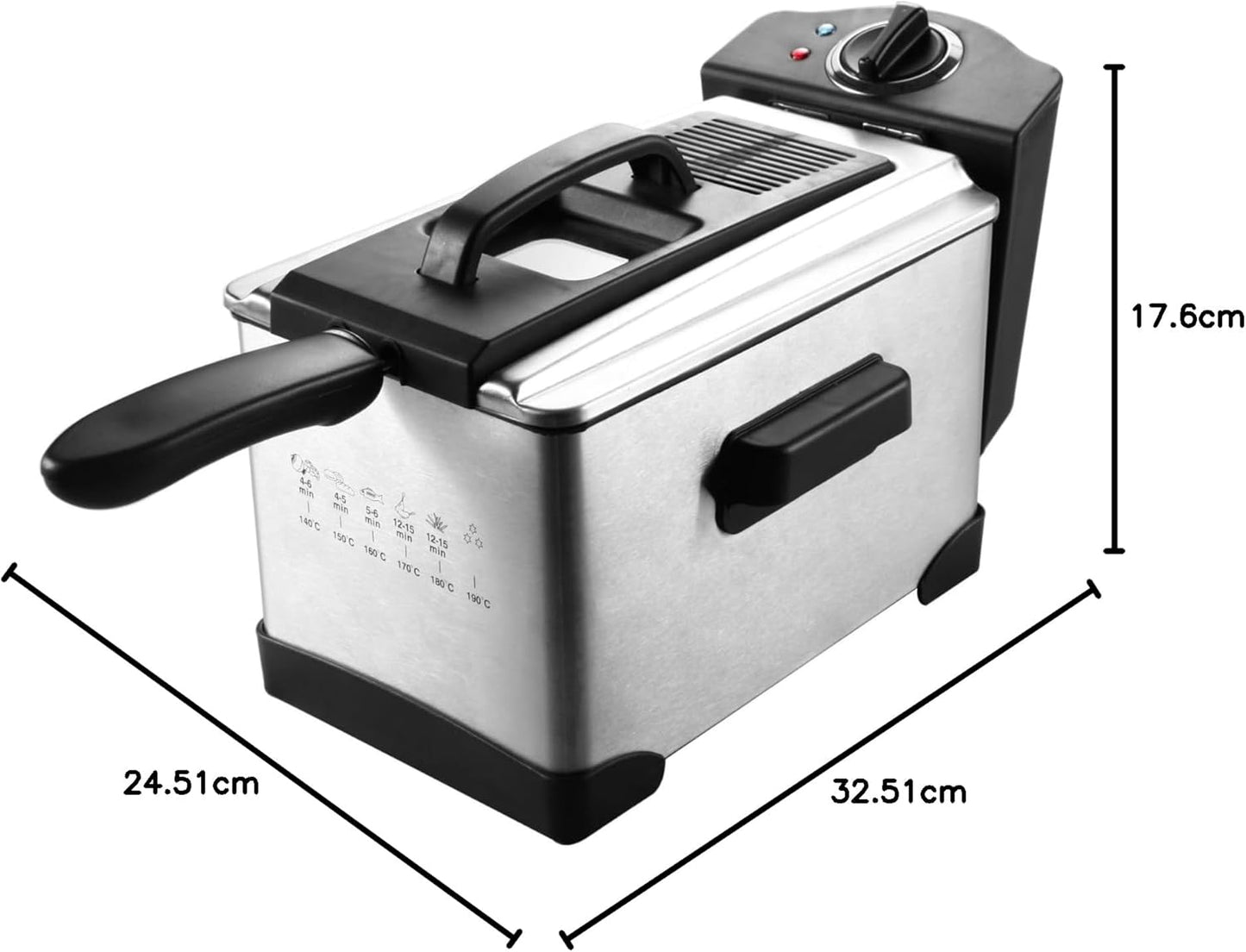 Elta Edelstahl Fritteuse