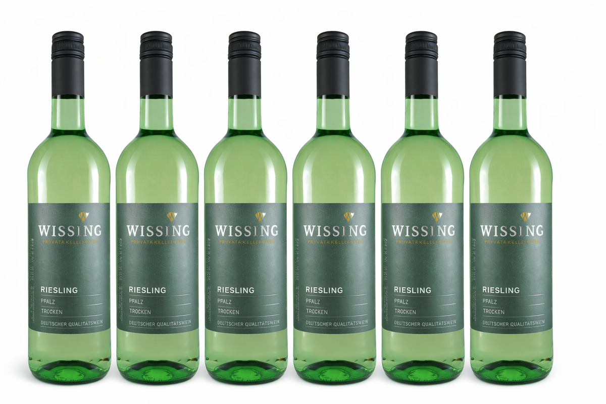 2025 Riesling trocken 6er Set- Privatkellerei Wissing