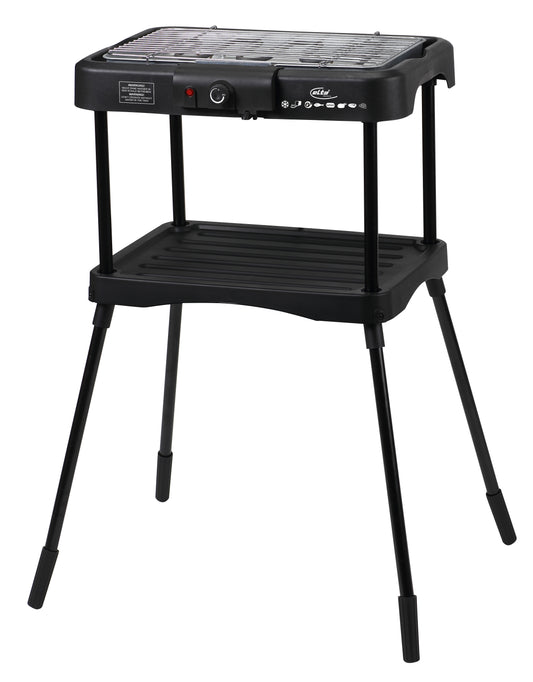 Elta elektrischer Stand-Grill 2000W – Tischgrill für Innen & Außen
