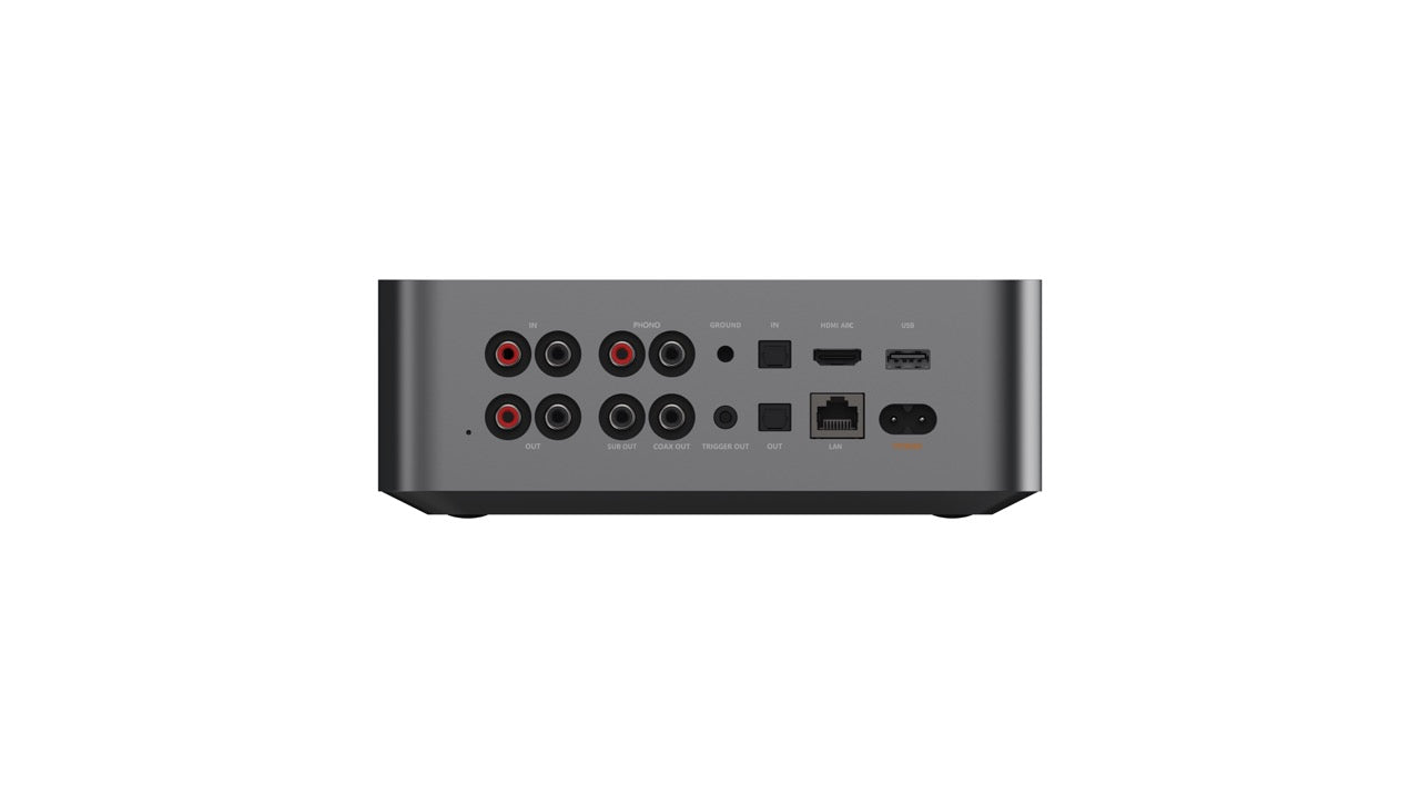 WiiM Ultra Musik-Streamer & Digital-Vorverstärker | 3,5" Touchscreen, kompatibel mit Google Cast & Alexa, Streamt Spotify, Amazon Music, Tidal | HDMI ARC, Phono-Eingang, Kopfhörerausgang | Space Grau