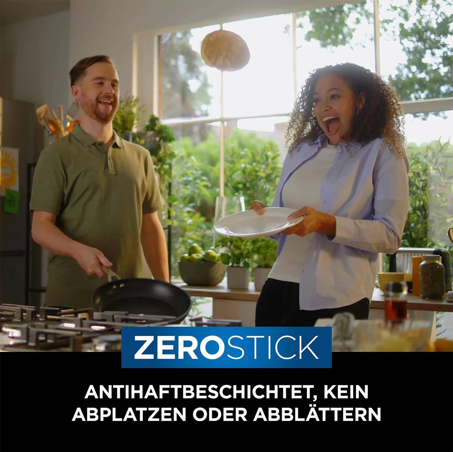 Ninja Bratpfanne Ø26 cm Mit Deckel Foodi Zerostick Premium