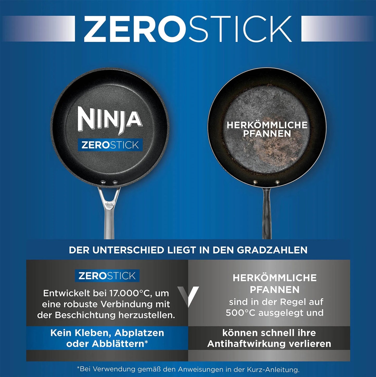 Ninja Bratpfanne Ø26 cm Mit Deckel Foodi Zerostick Premium
