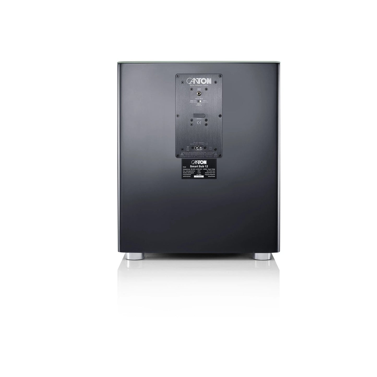 Canton Smart Sub 12 Premium Kabelloser Subwoofer Mit Tieftonleistung