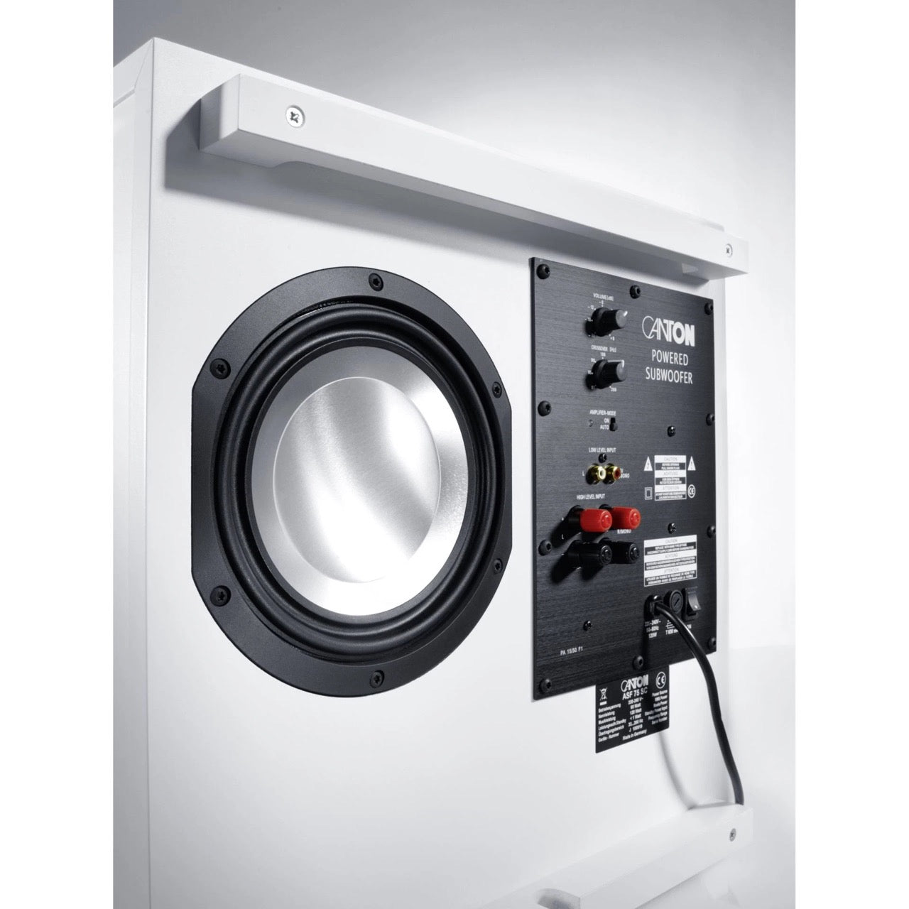 Canton ASF 75 SC Aktivsubwoofer mit SC-Technologie | Weiß