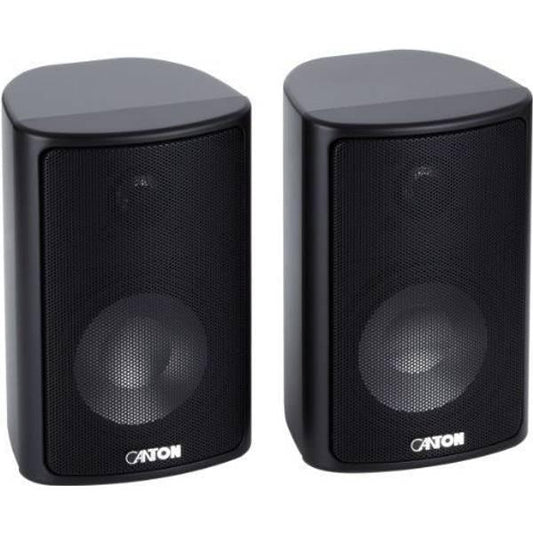 Canton Plus X.3 Kompaktlautsprecher Paar Schwarz für HiFi und Heimkino