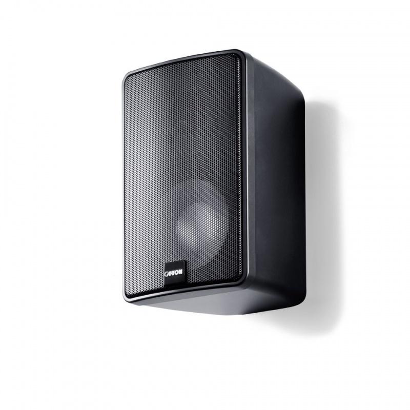 Canton Plus X.3 Kompaktlautsprecher für HiFi & Heimkino | Paar | Schwarz
