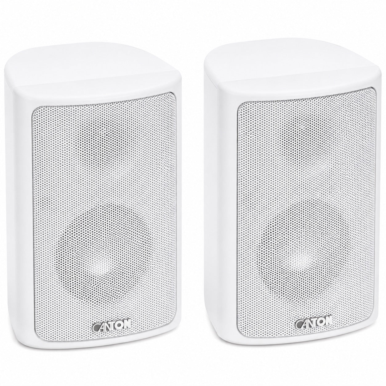 Canton Plus X.3 Kompaktlautsprecher für HiFi & Heimkino | Paar | Weiß