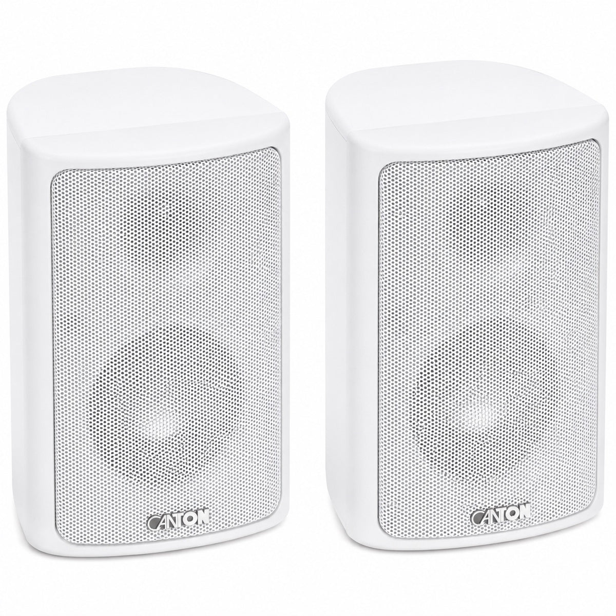 Canton Plus X.3 Kompaktlautsprecher für HiFi & Heimkino | Paar | Weiß